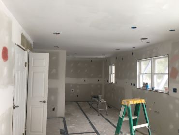 Finishing Sheetrock