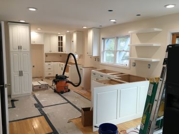 Installing Cabinets