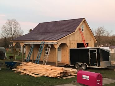 Shed Style Garage