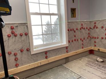 Installing Tile with Spacers