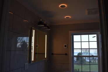 Installed Custom Recessed Lighting