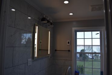 Installed Custom Recessed Lighting