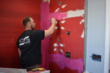 Waterproofing the Cement Board